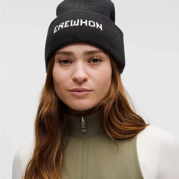 Limited Edition Venice Ribbed Beanie Erewhon x Lululemon Collab